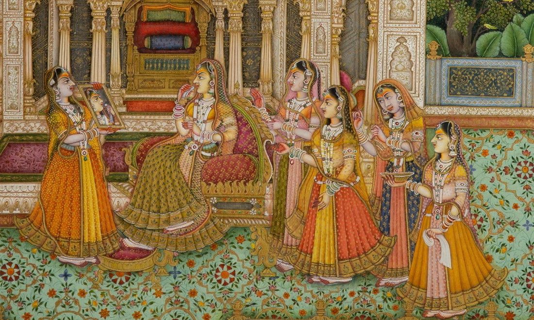 The Royal Zenana Mirror: A Miniature Painting’s Secret