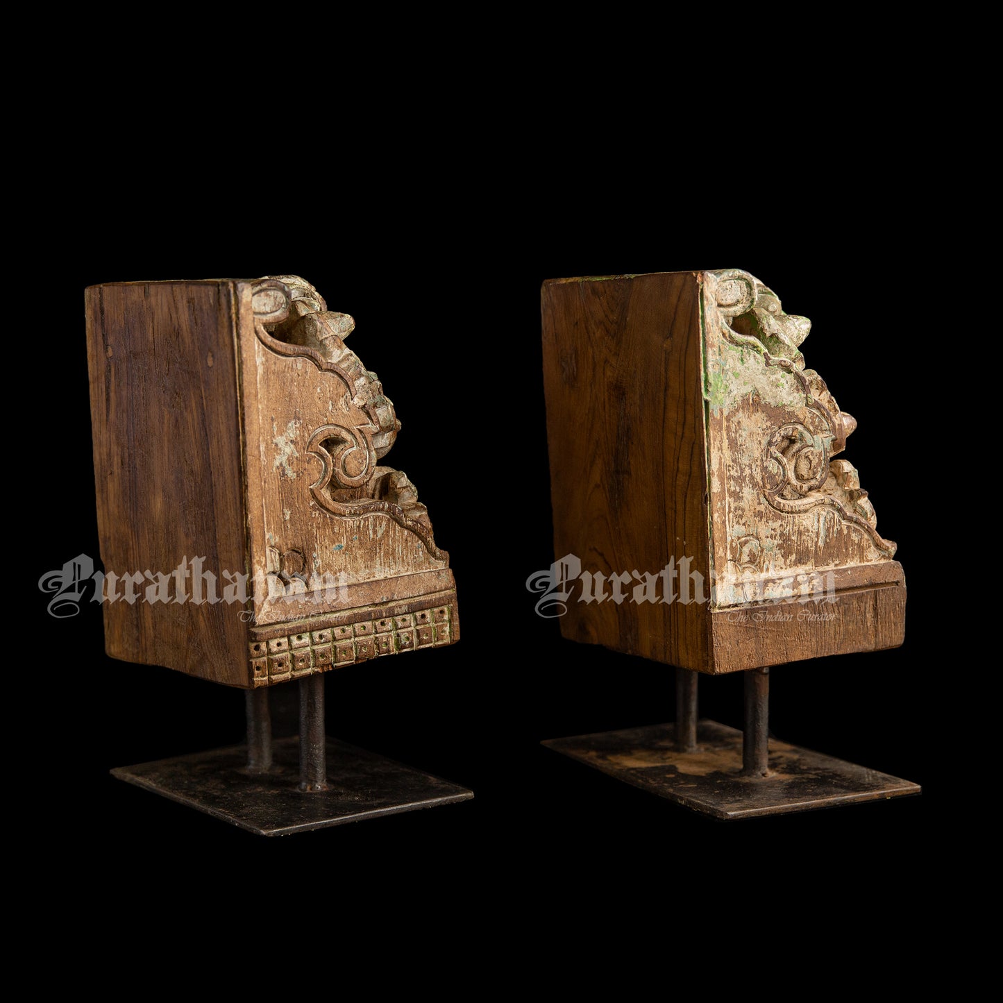 Wooden Wall brackets - Pair