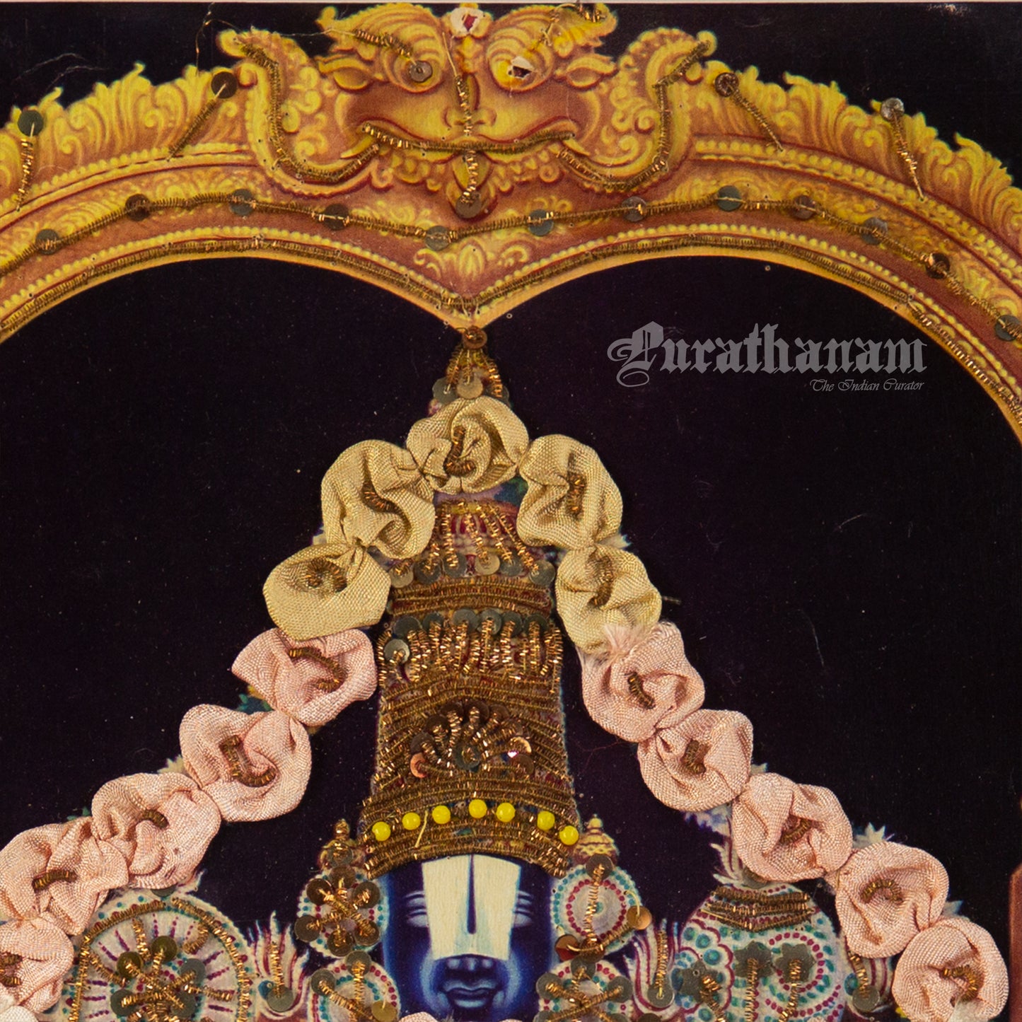 Thirupathi Venkateswarar - Kondiah Raju (Offset Print) - Embellished