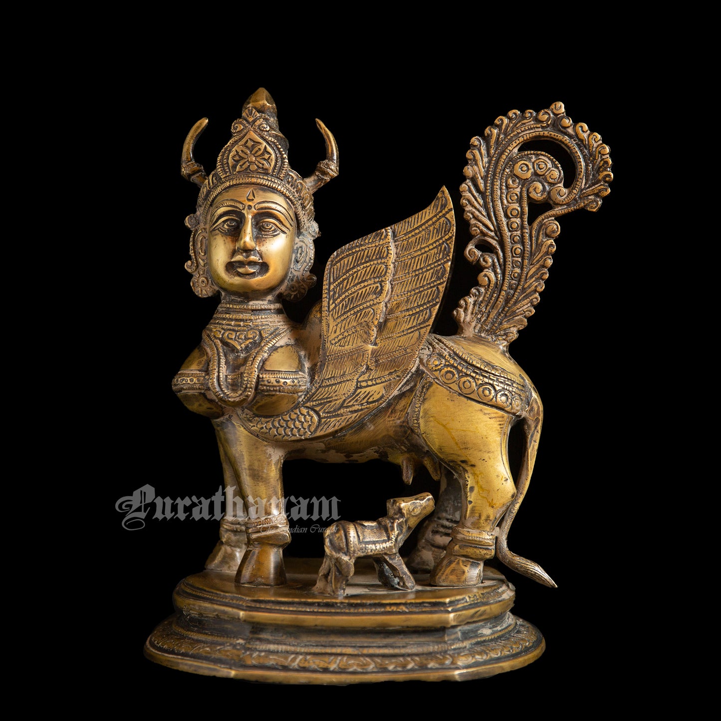 Kamadenu Figurine - Brass