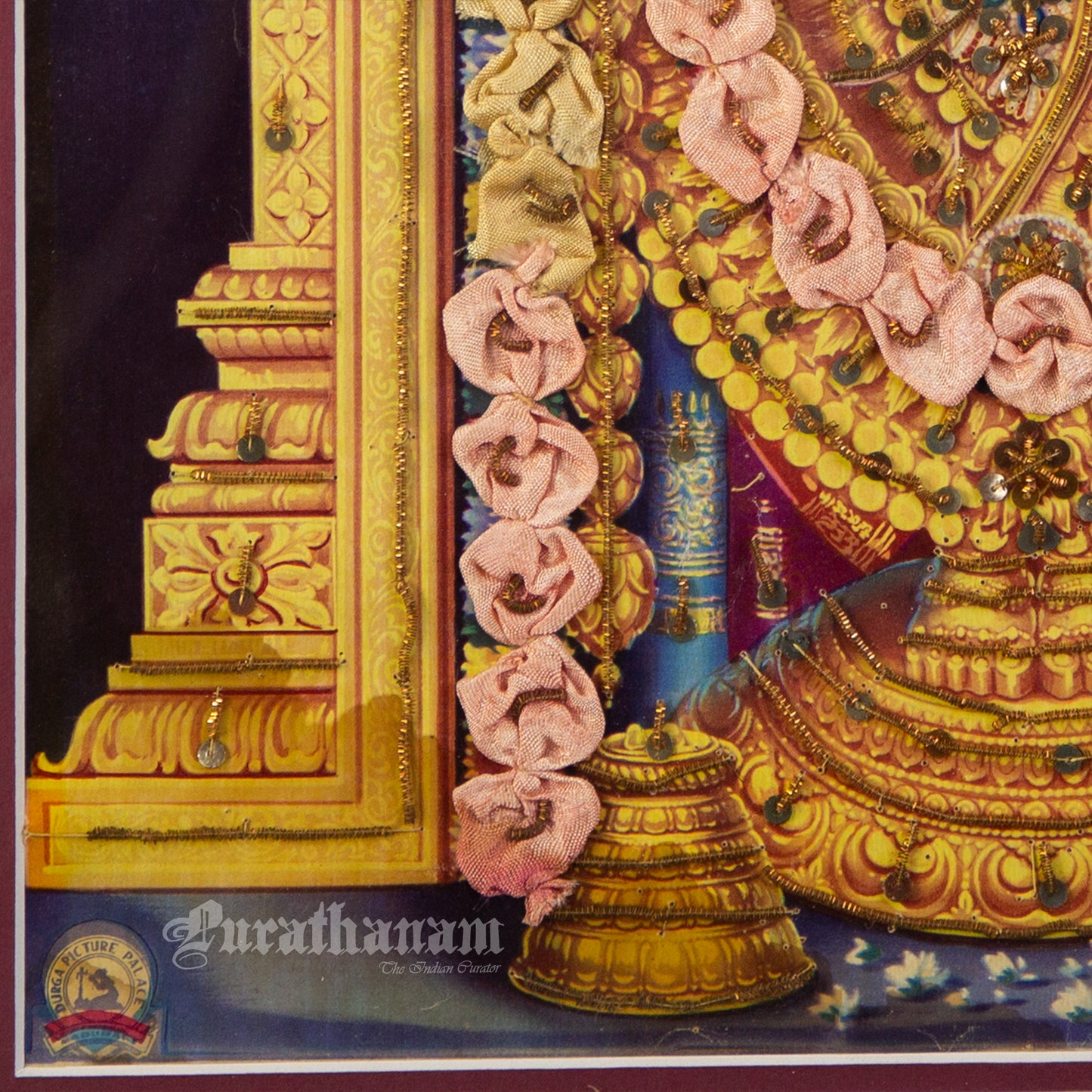 Thirupathi Venkateswarar - Kondiah Raju (Offset Print) - Embellished