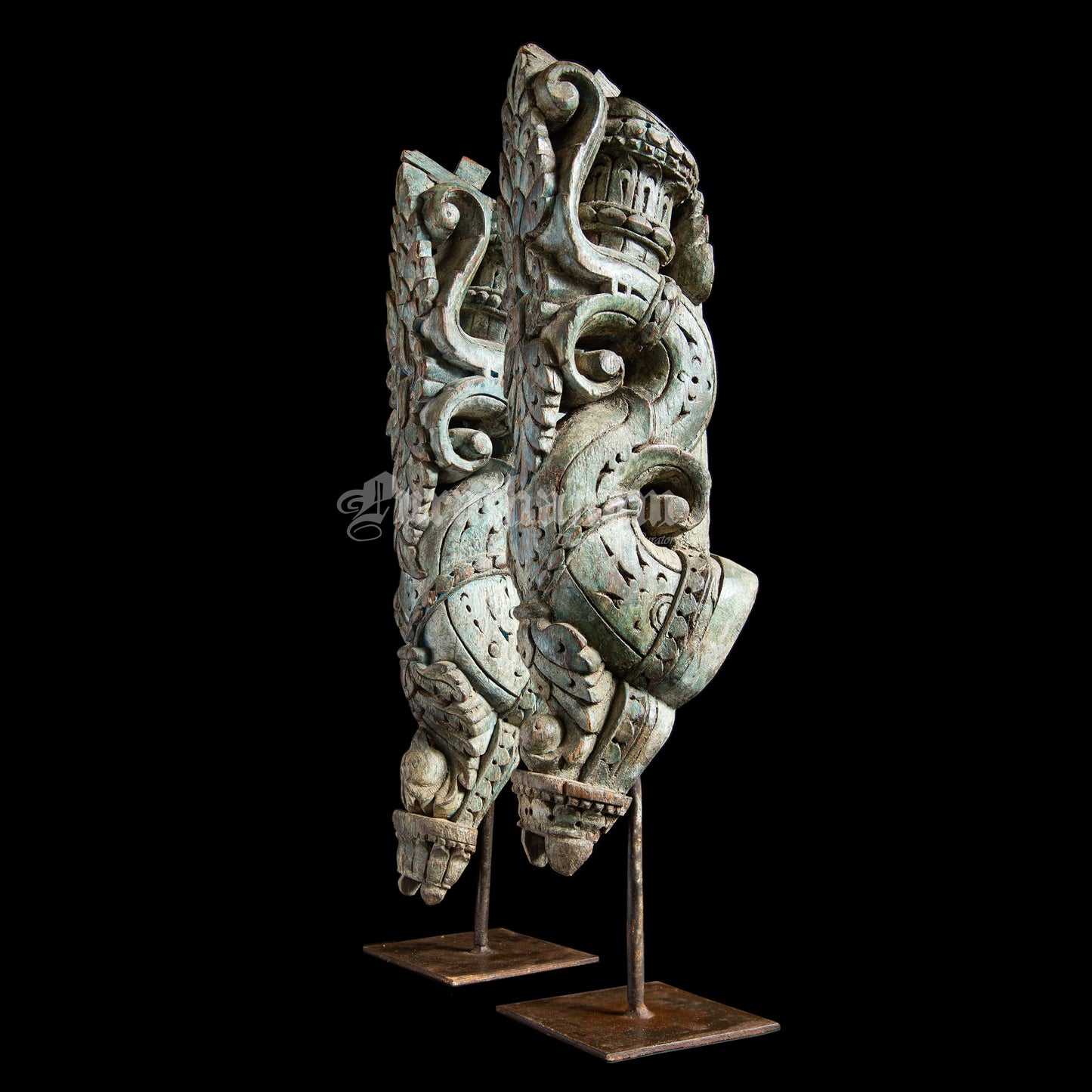 Wooden Wall brackets - Pair