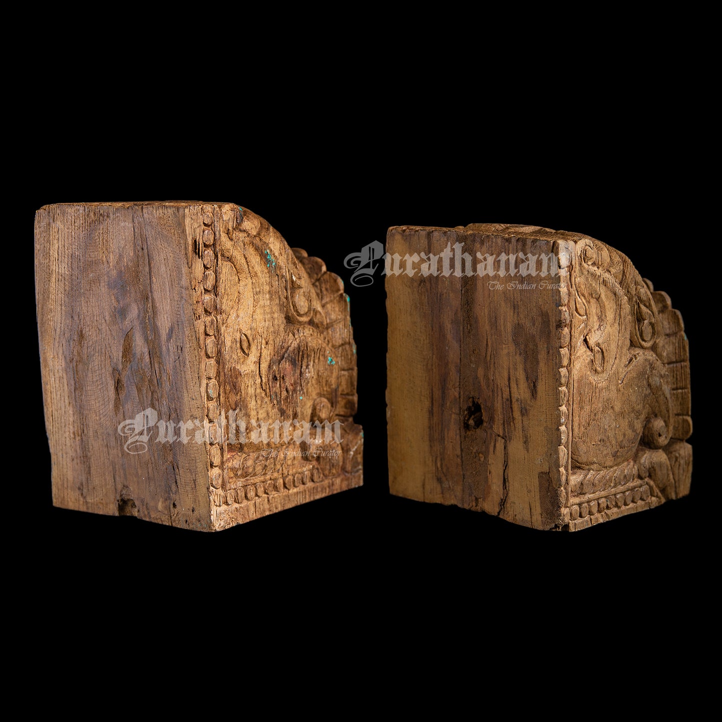 Wooden Wall brackets - Pair
