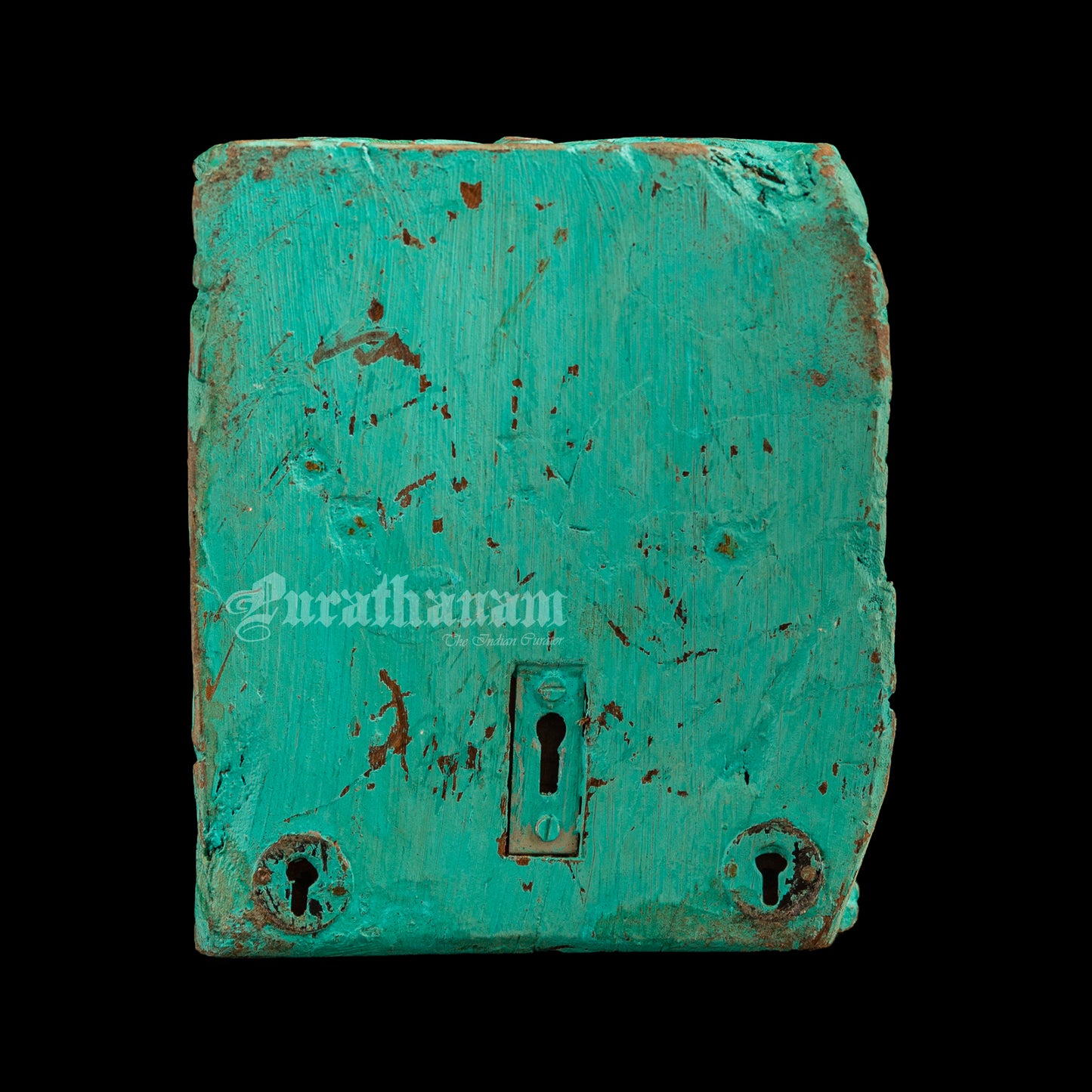 Teal color Wooden bracket