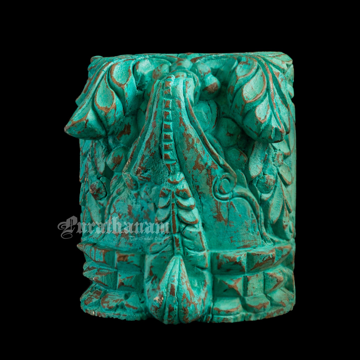 Teal color Wooden bracket