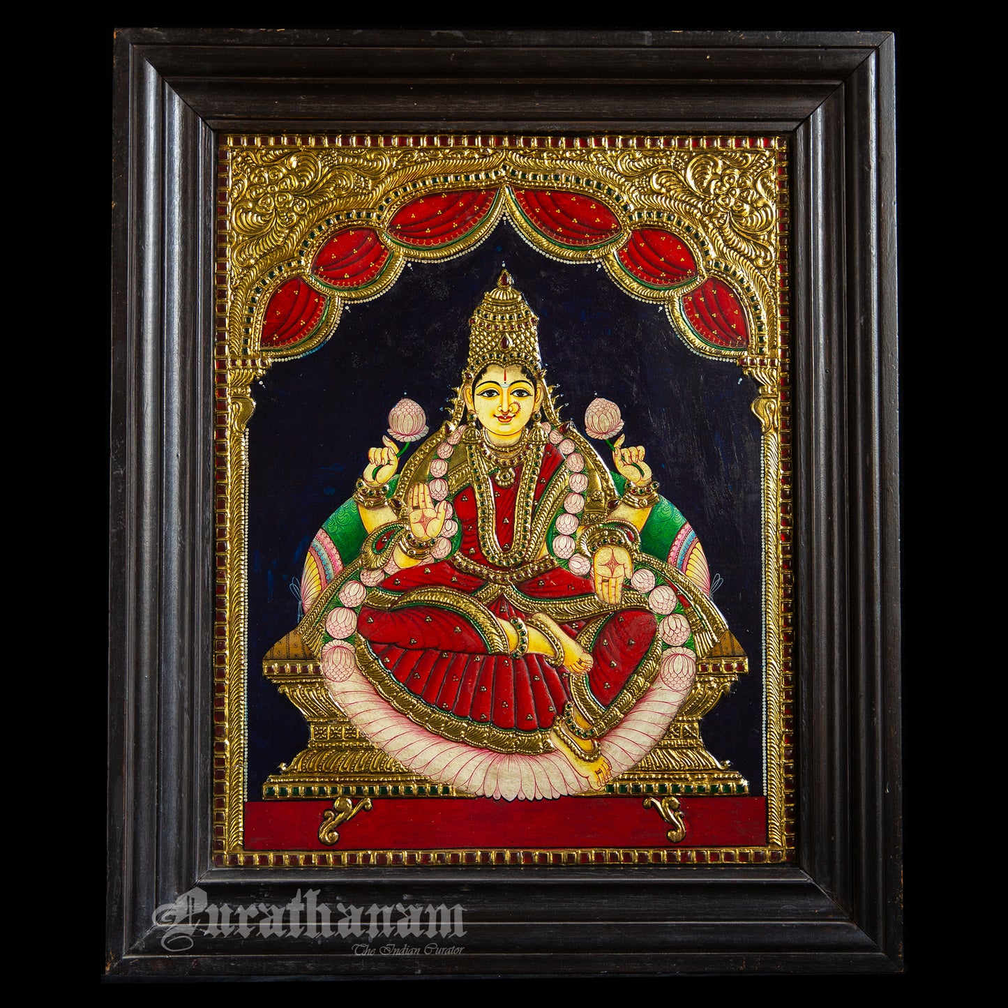 Mahalakshmi - Tanjore Painting