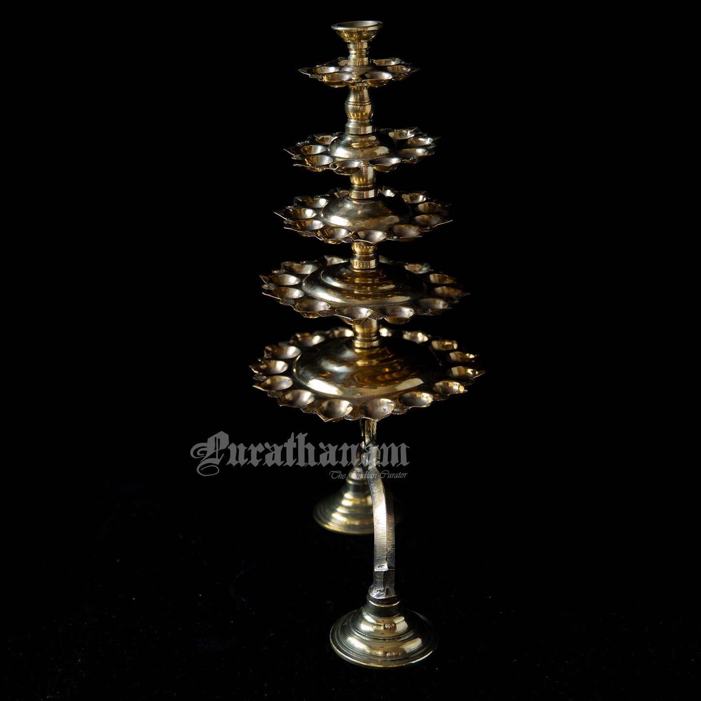Arthi Lamp (Five layer) - Brass