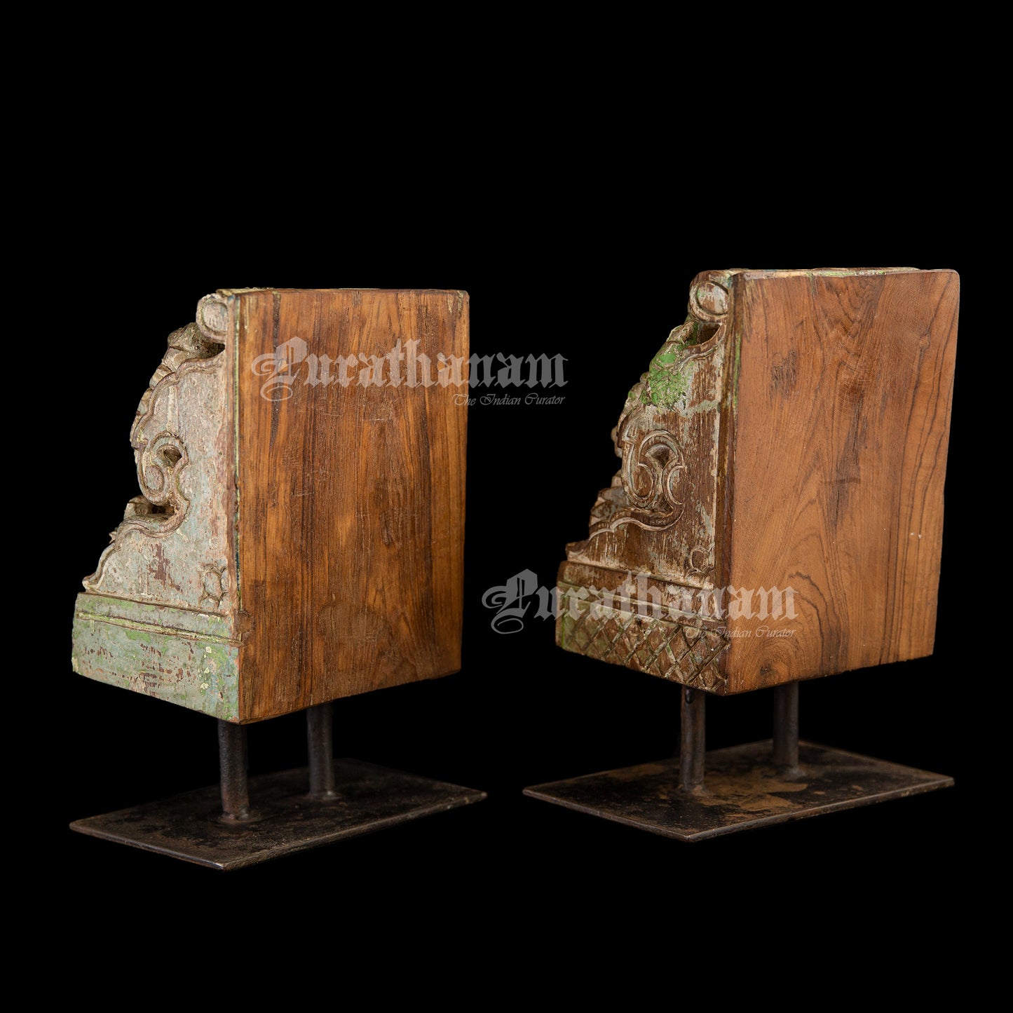 Wooden Wall brackets - Pair