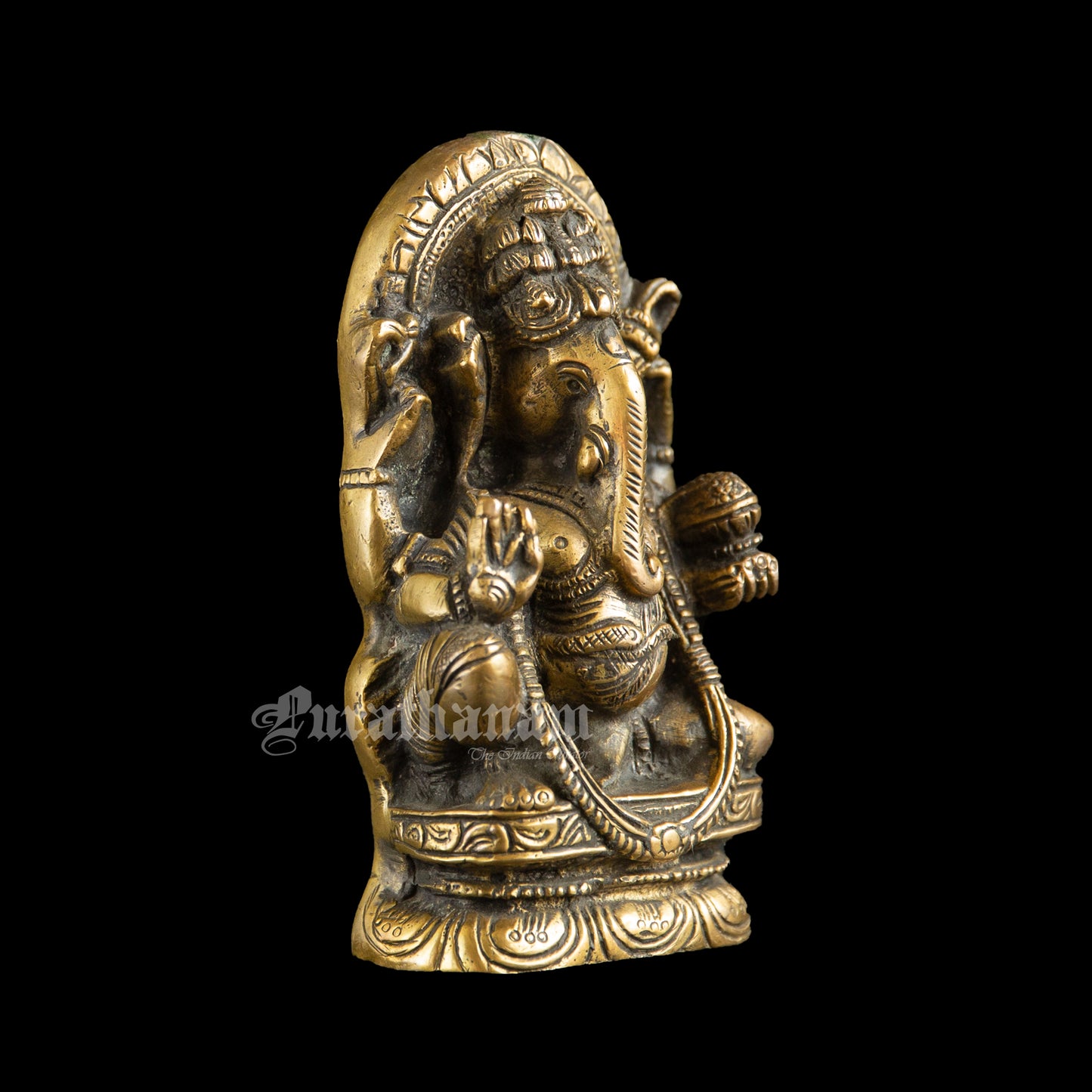 Ganapati Figurine - Brass