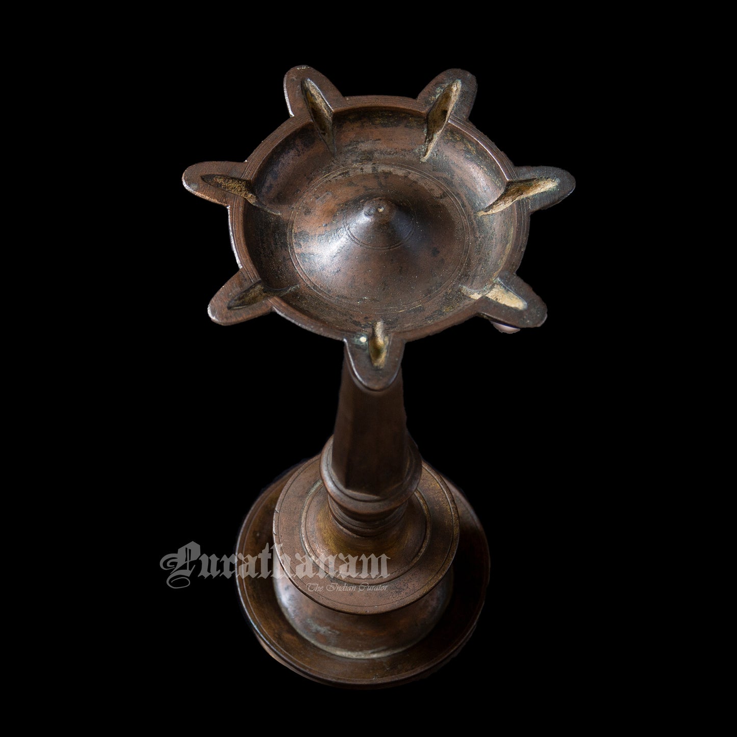 Stupa Lamp - Brass ( Oil Lamps)