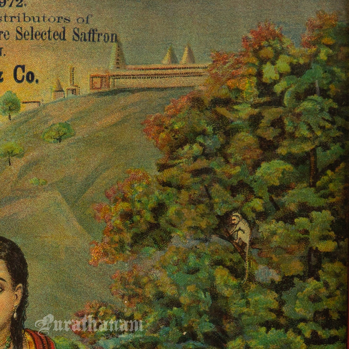 Pazhani Murugan  - Oleograph Print