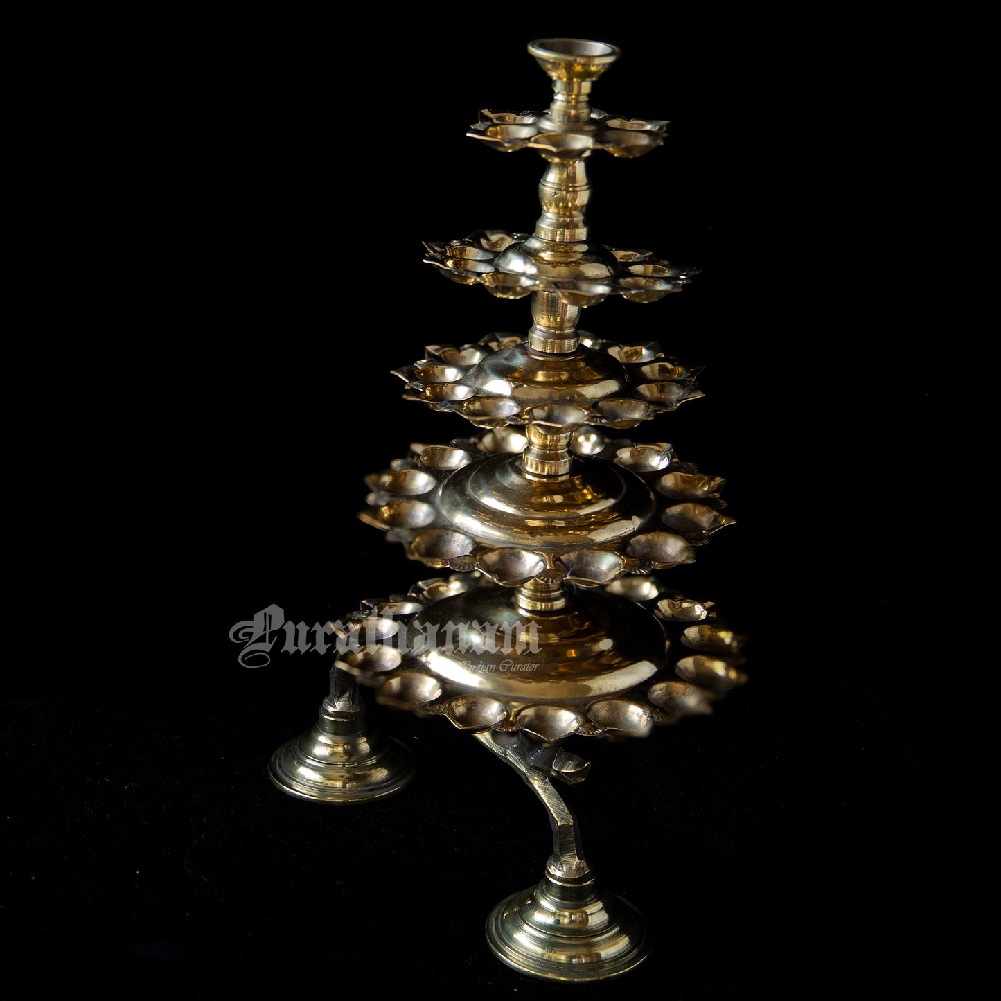 Arthi Lamp (Five layer) - Brass