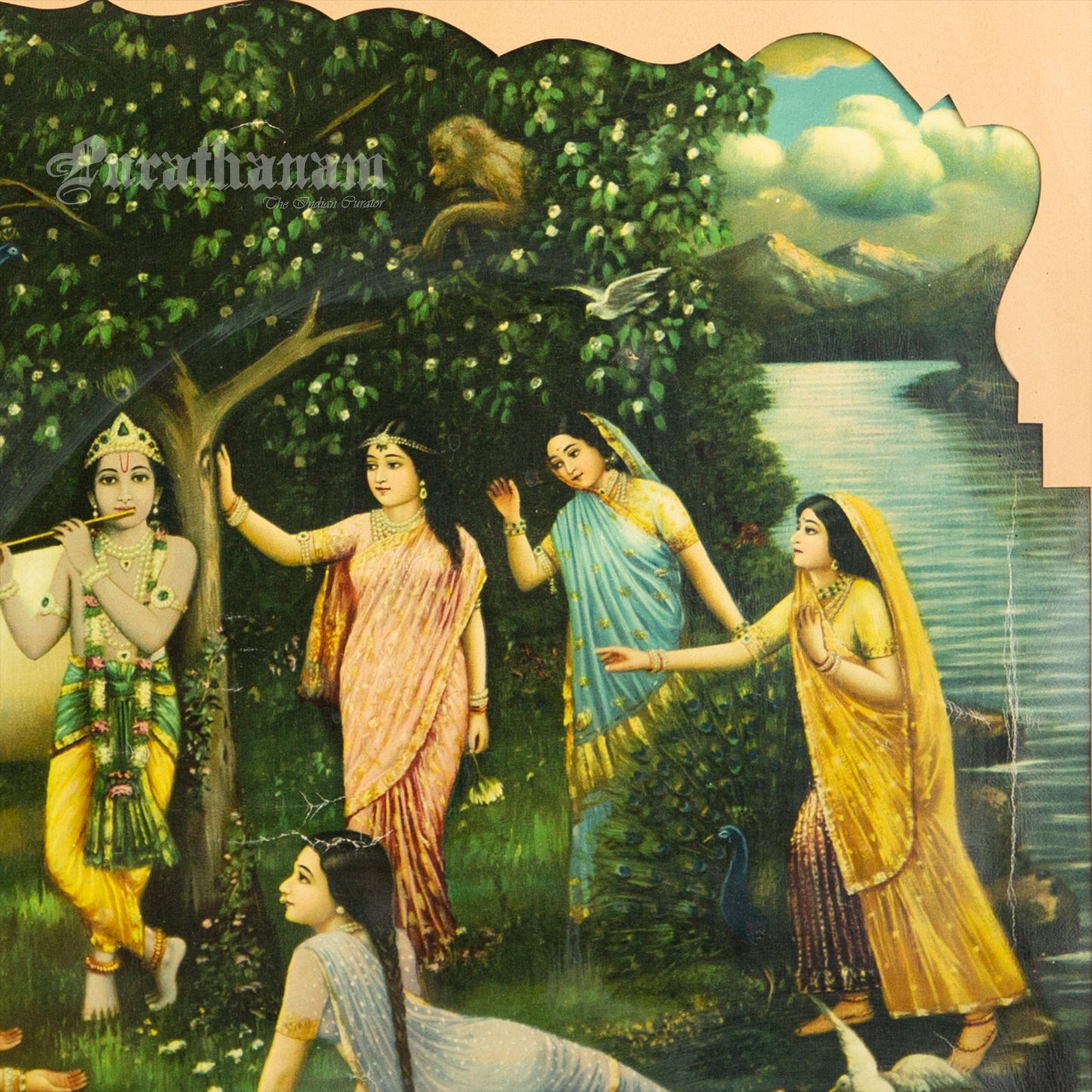 Bansi Nad - German Oleograph Print (Vasudeo H. Pandya)