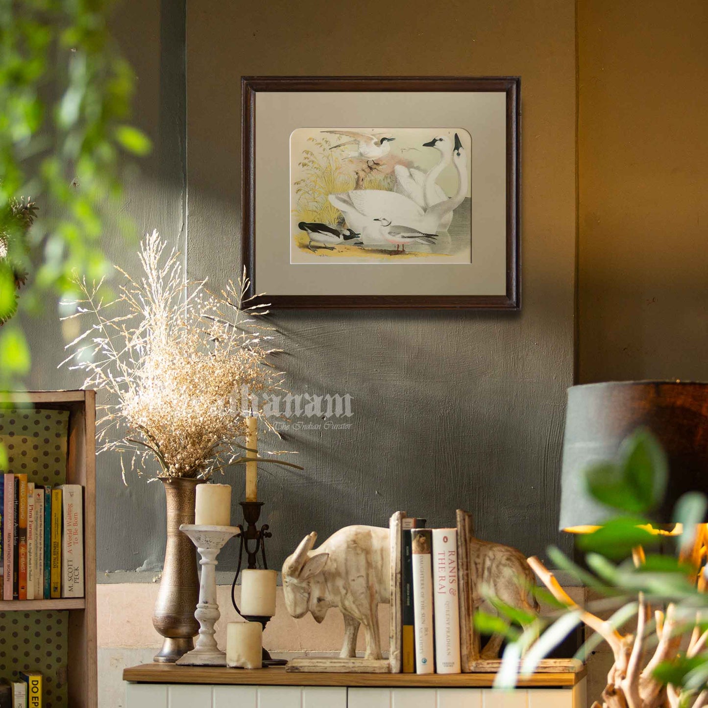 Bird - Chromo lithograph print (Plate - LX) by Theodore Jasper - Bird Art / Avian Art