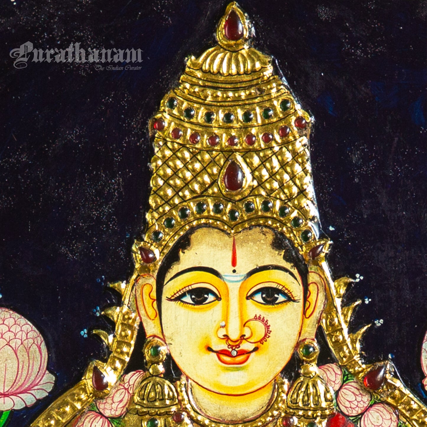 Mahalakshmi - Tanjore Painting