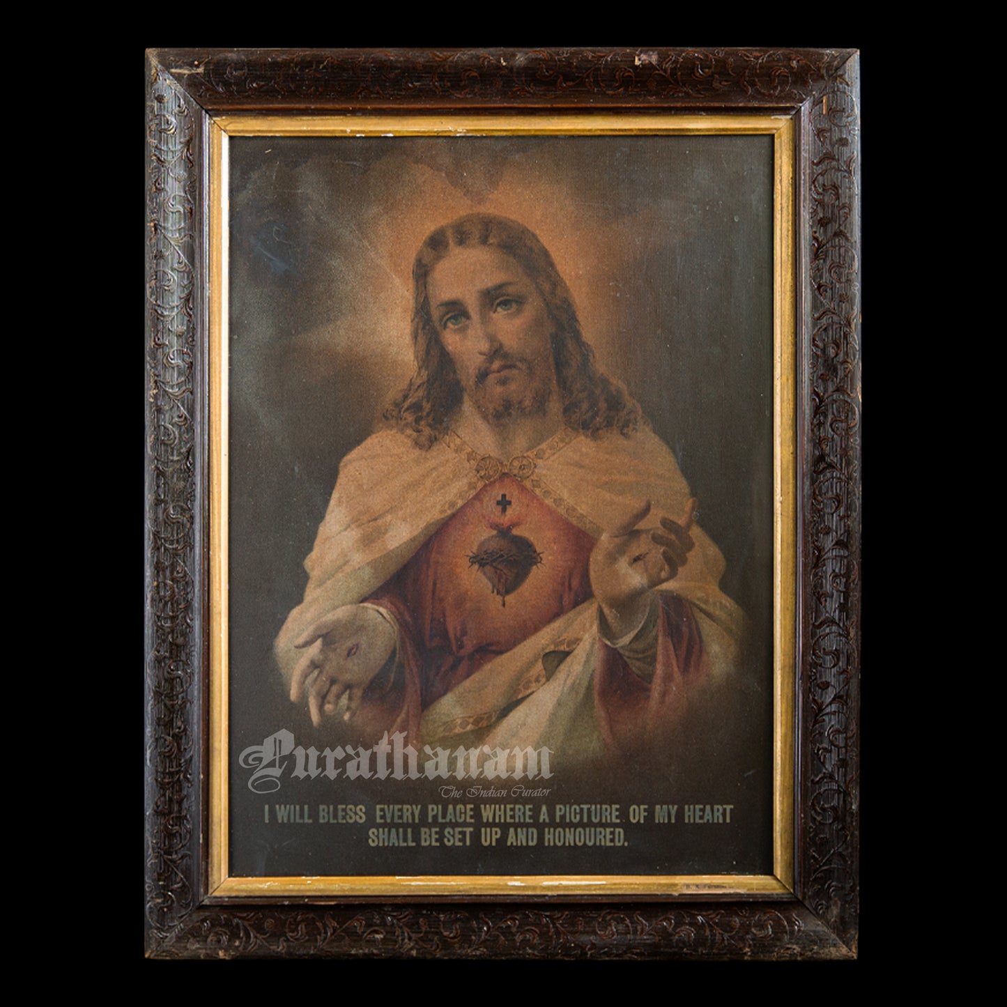 Jesus - Chromolithograph Print , Switzerland