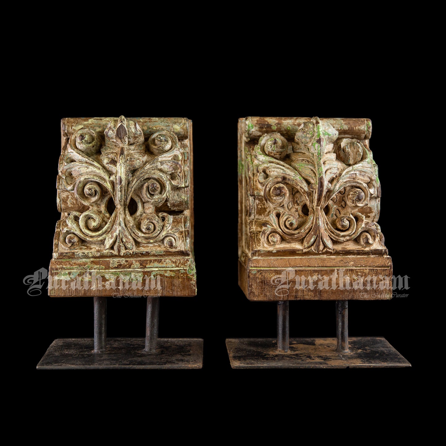 Wooden Wall brackets - Pair