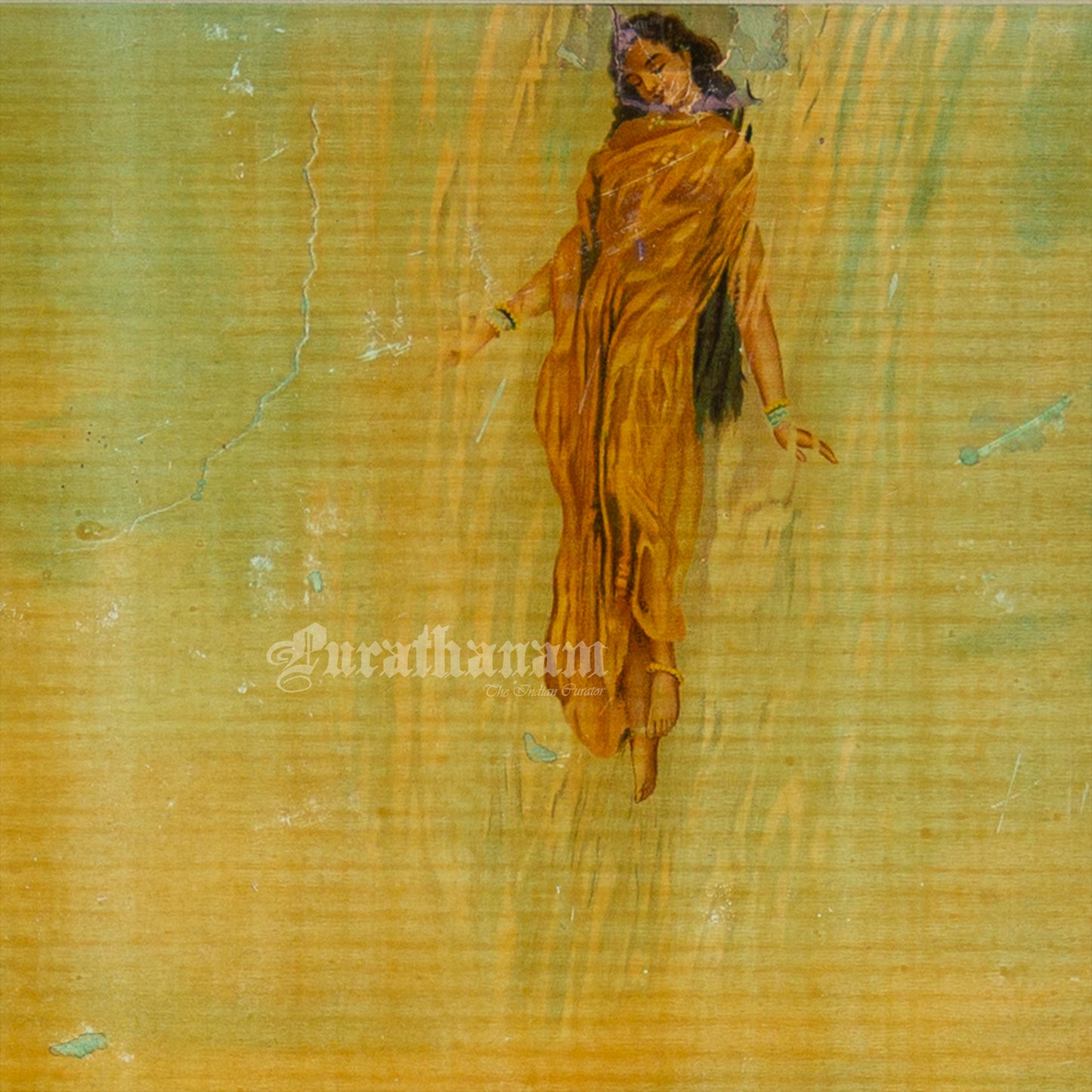 Gangavataran - Oleograph Print (Ravi Varma)