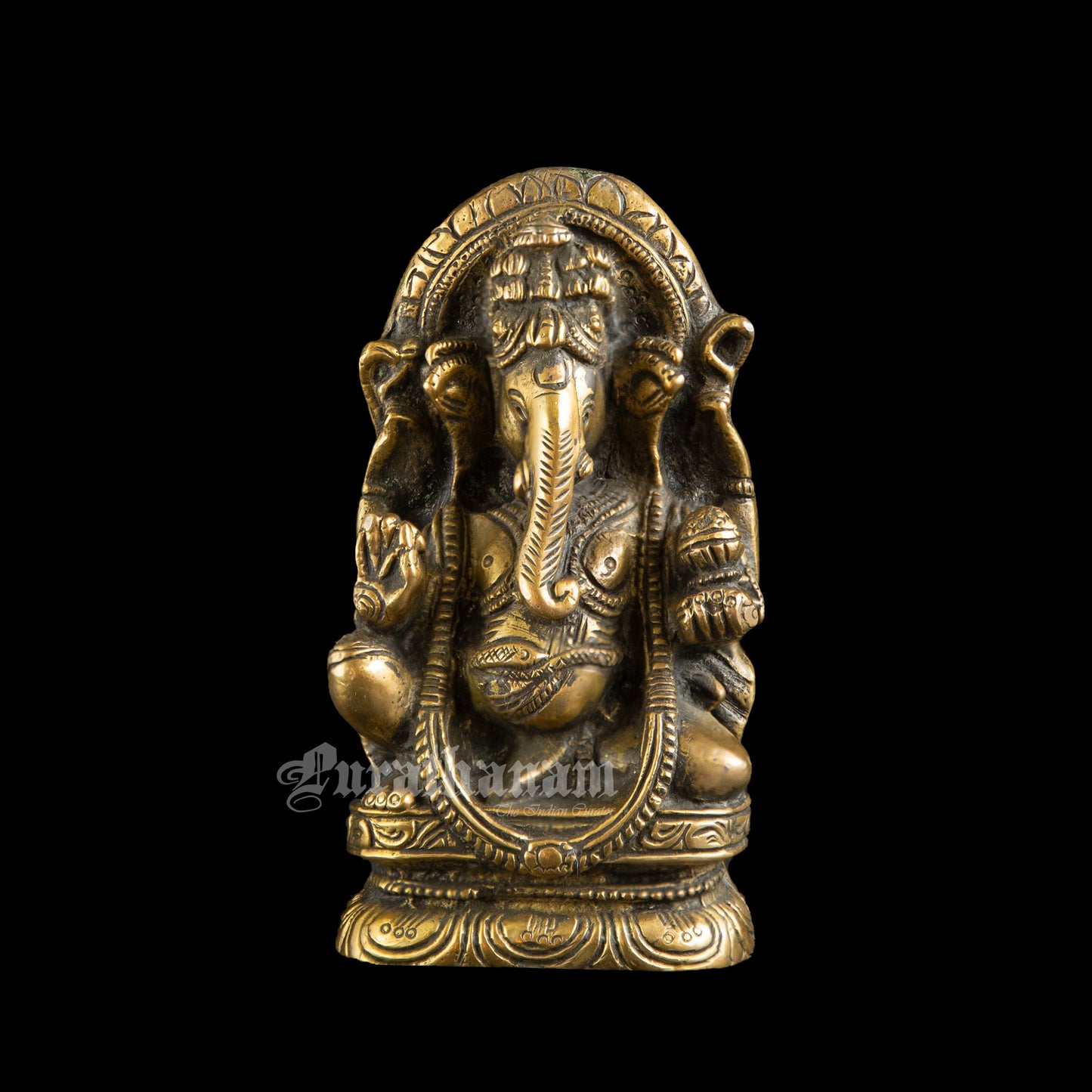 Ganapati Figurine - Brass