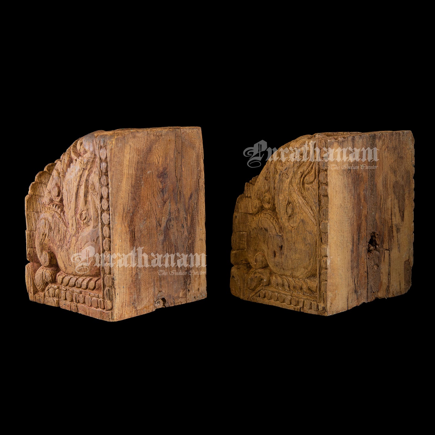 Wooden Wall brackets - Pair