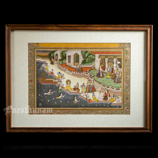 Krishna Leela – Miniature Painting