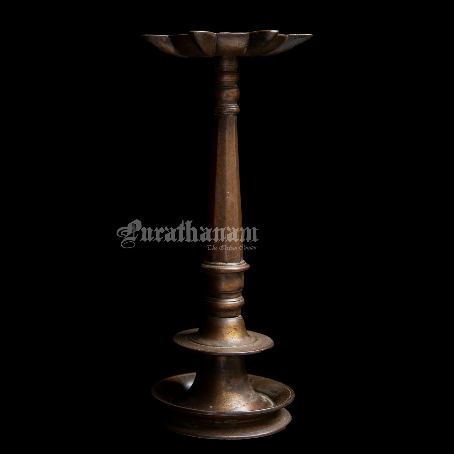 Stupa Lamp - Brass ( Oil Lamps)