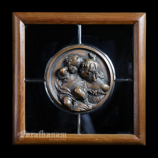The Calmady Children - Bronze Relief