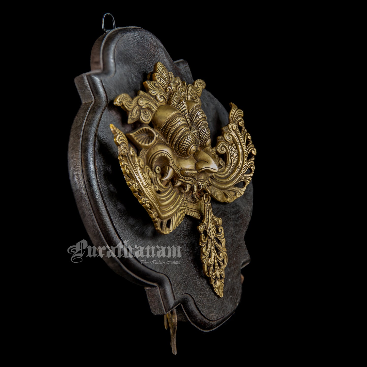 Keertimukha plaque - Brass
