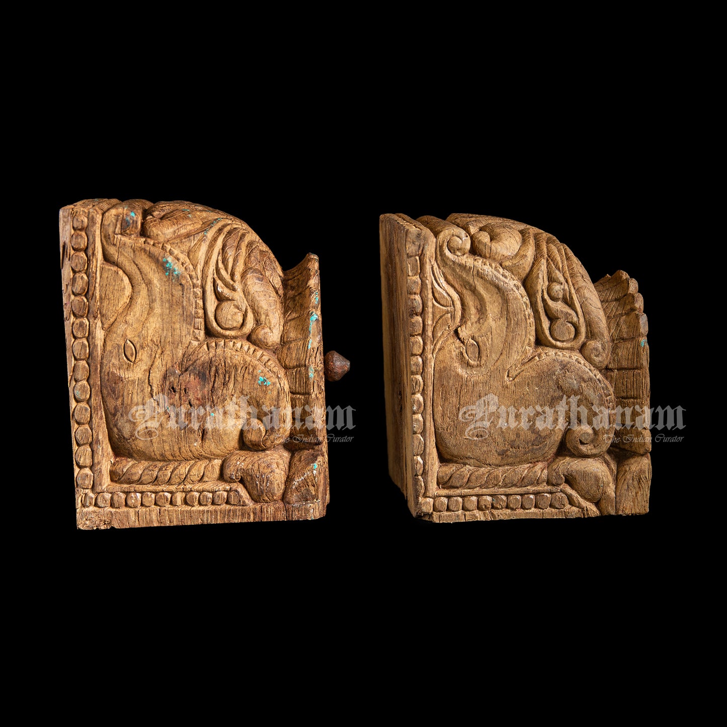 Wooden Wall brackets - Pair
