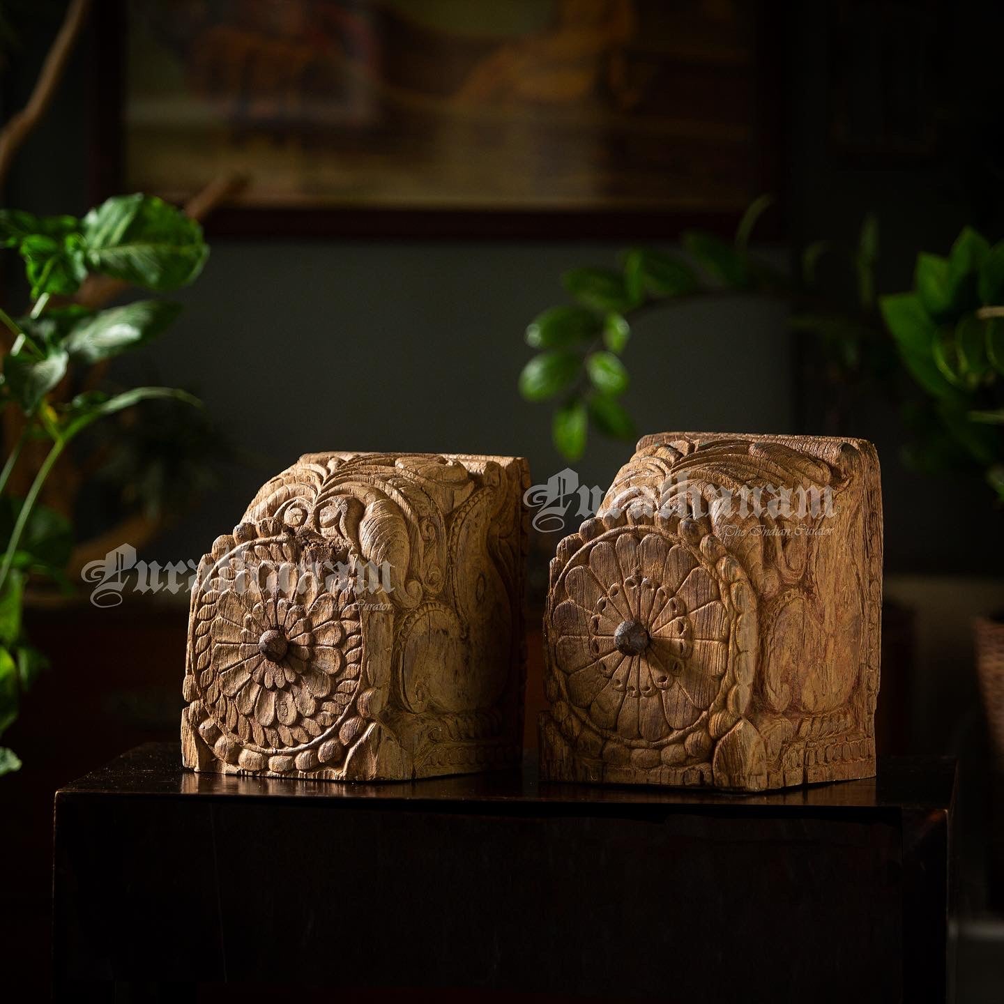 Wooden Wall brackets - Pair