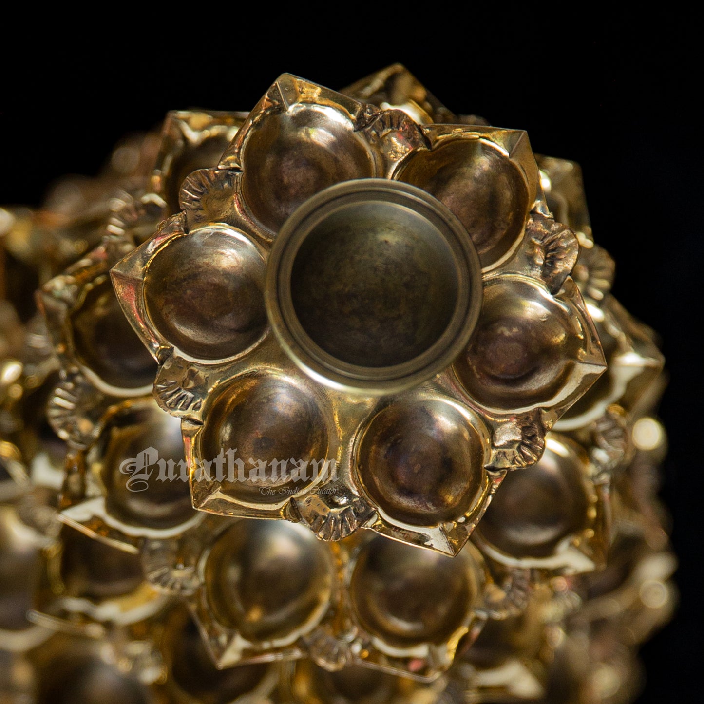 Arthi Lamp (Five layer) - Brass