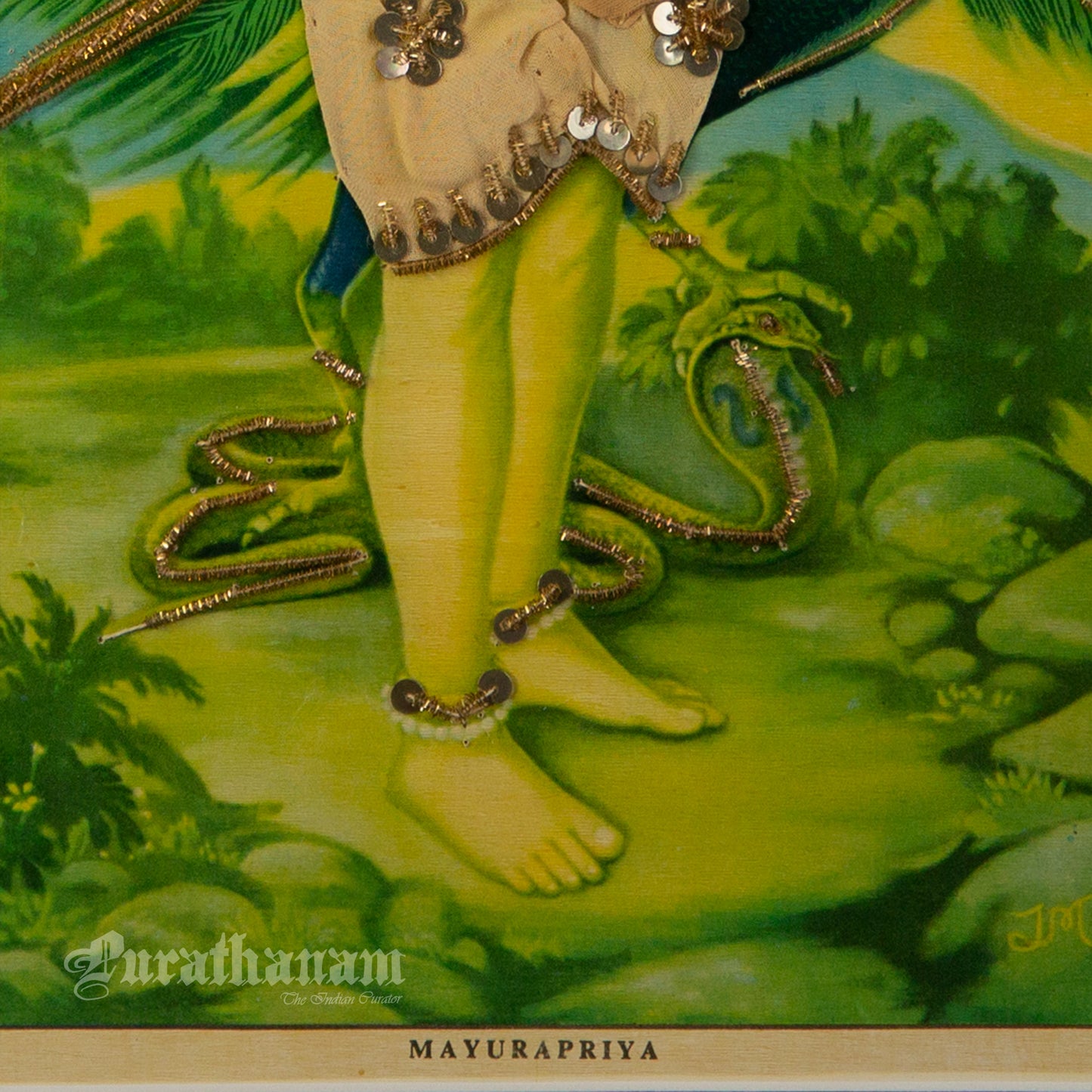 Mayurapriya by J.M. Subramanya (Offset Print -Embellished)