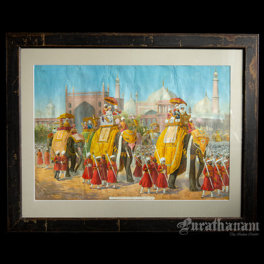 Delhi Durbar 1903 - Chromolithograph Print, London