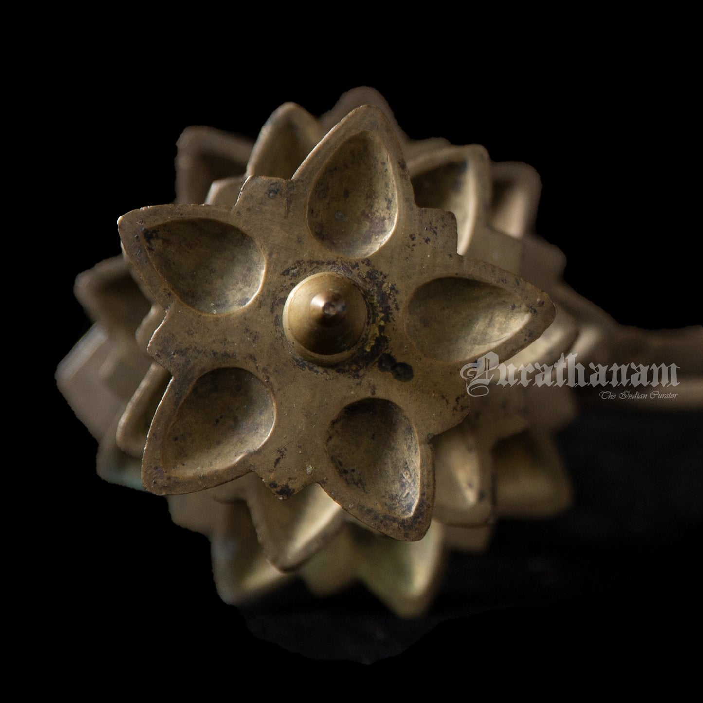 Arthi Lamp (Three layer) - Brass