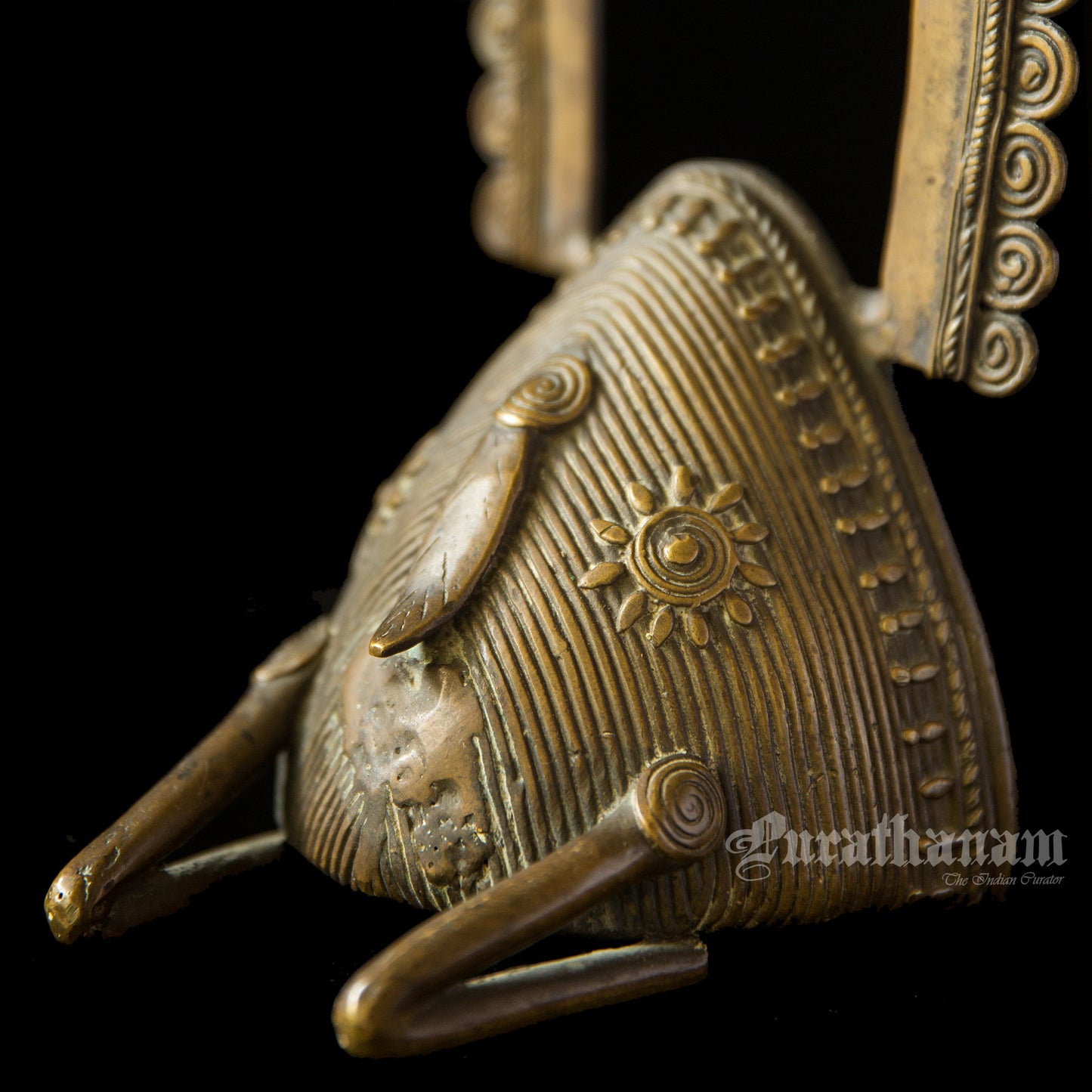 Vintage Brass Camel Book ends