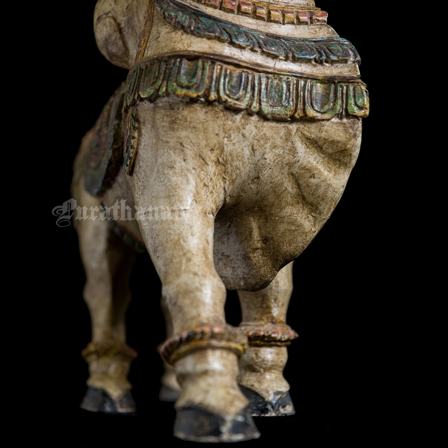 Wooden Rishabha Wahan