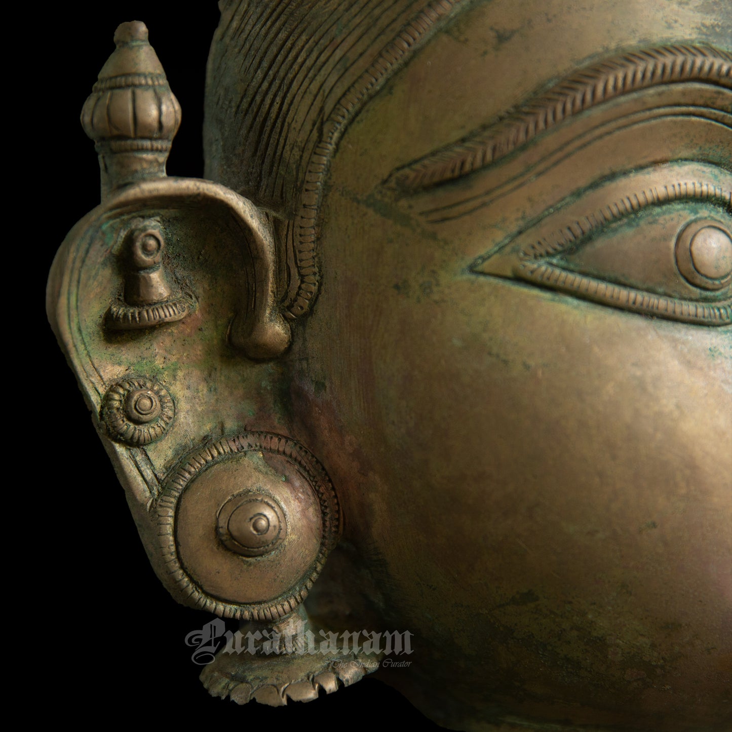Bhairava Gauri Heads - Brass