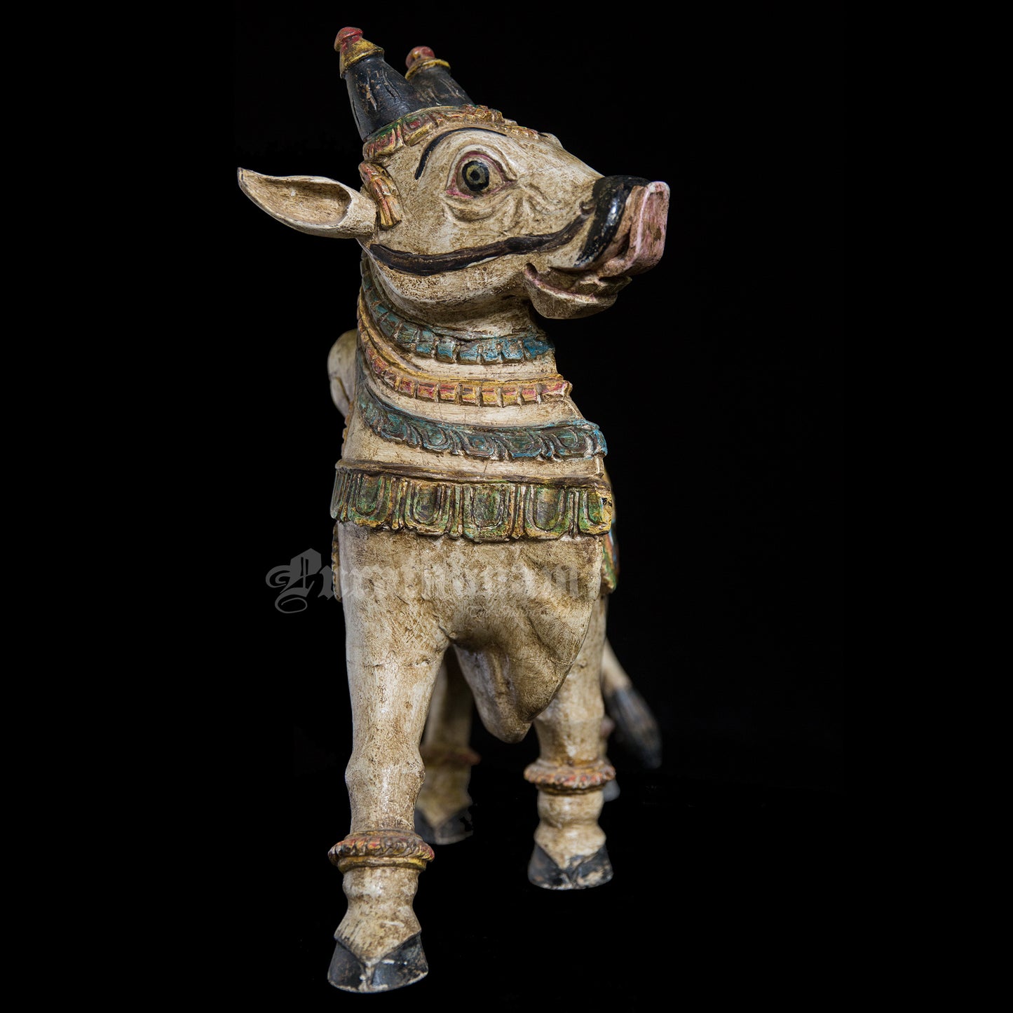 Wooden Rishabha Wahan