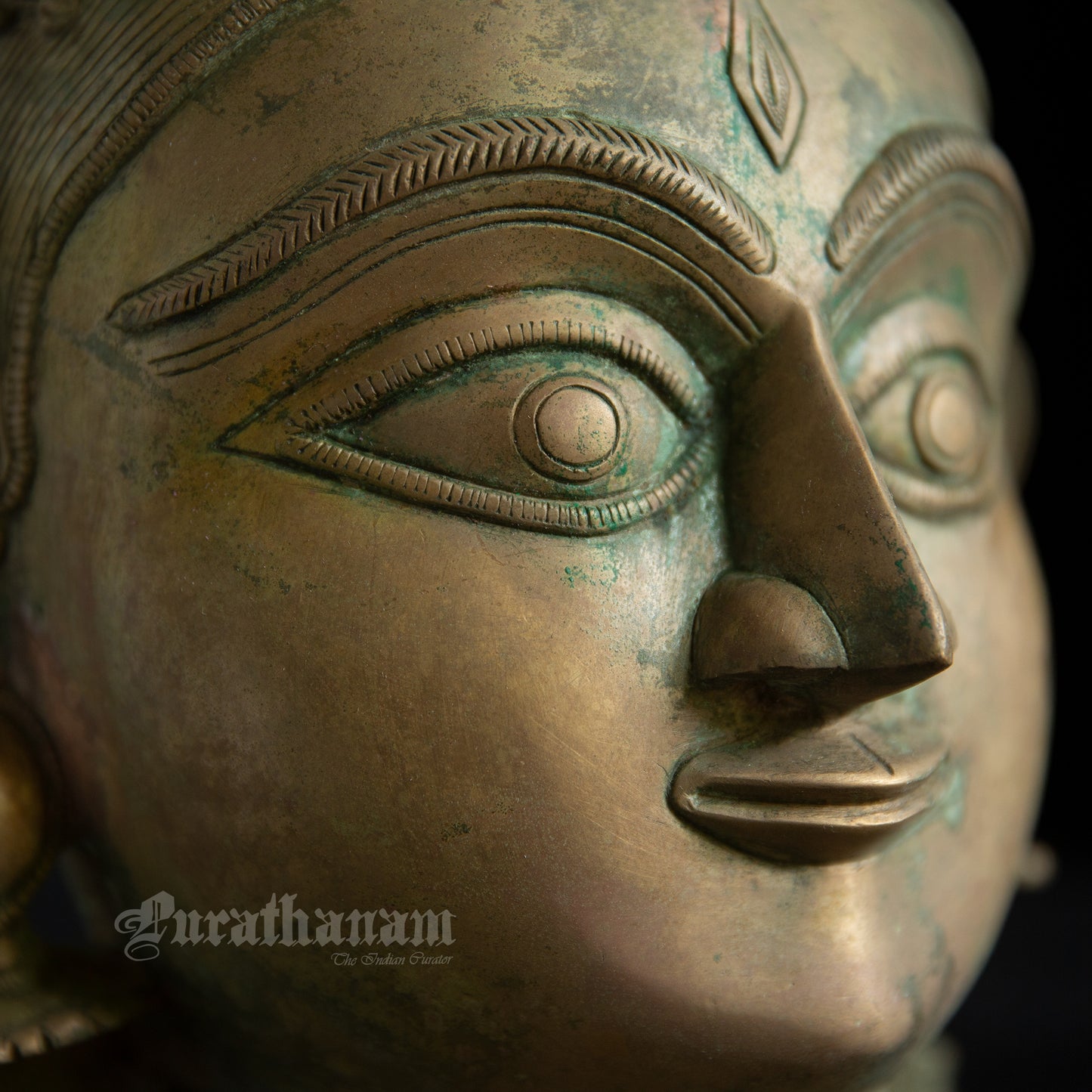 Gauri Head - Brass