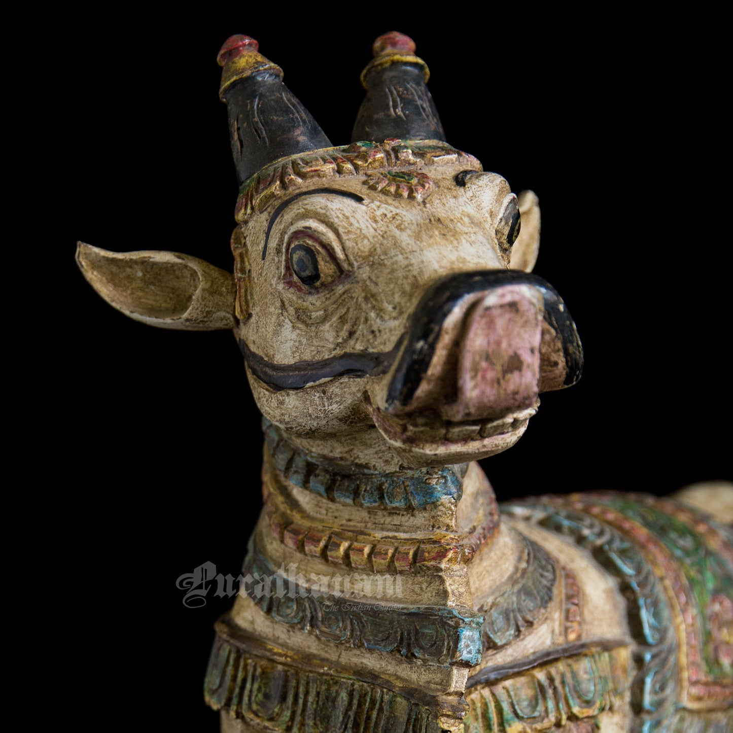 Wooden Rishabha Wahan