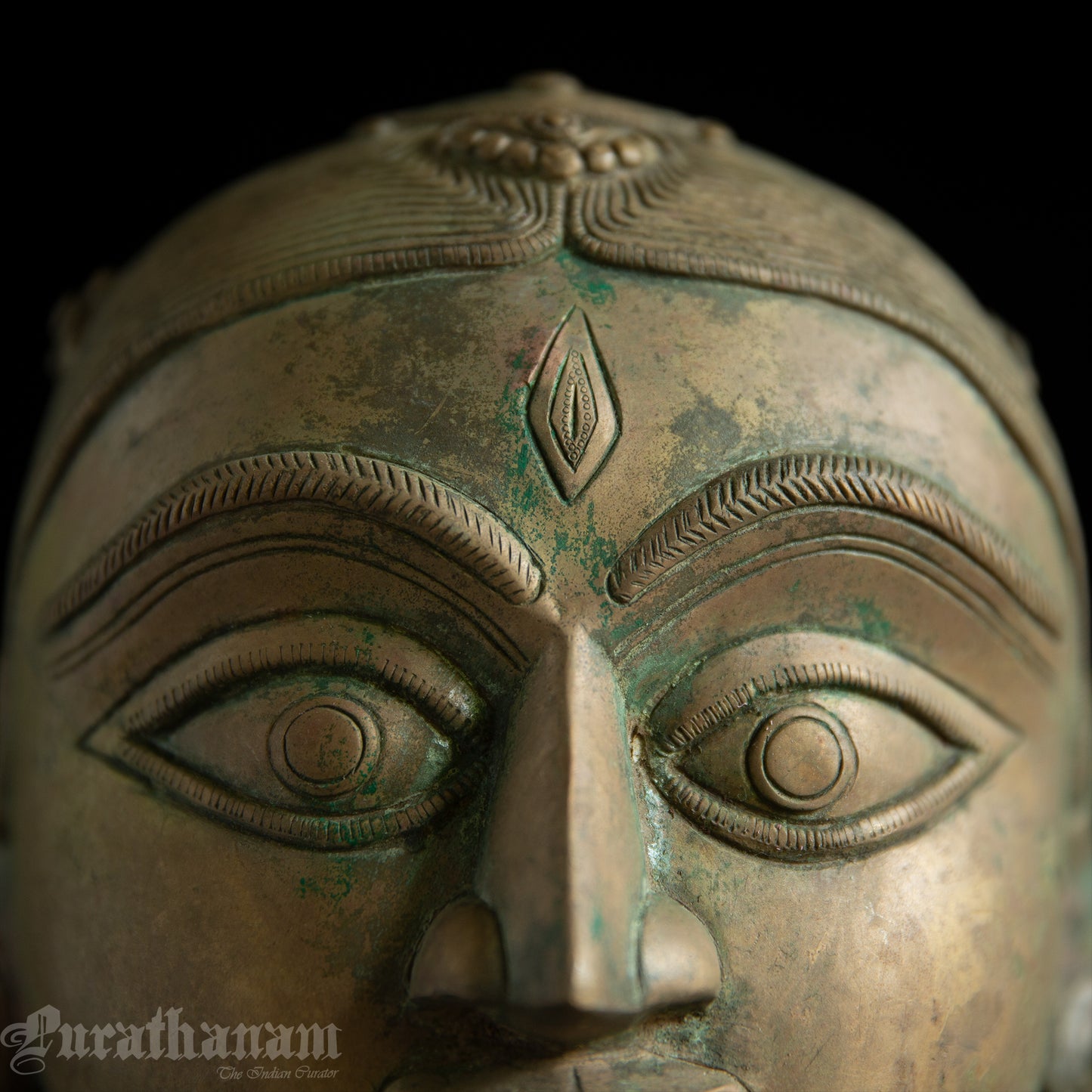 Bhairava Gauri Heads - Brass