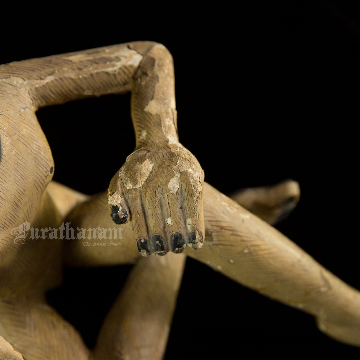 Seated female White Monkey