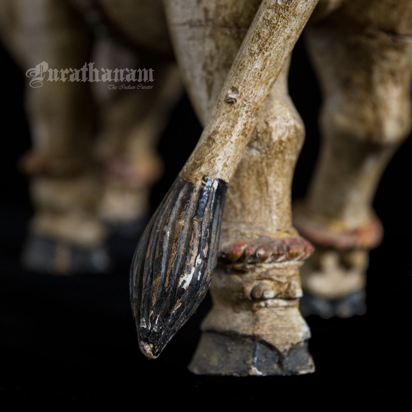 Wooden Rishabha Wahan