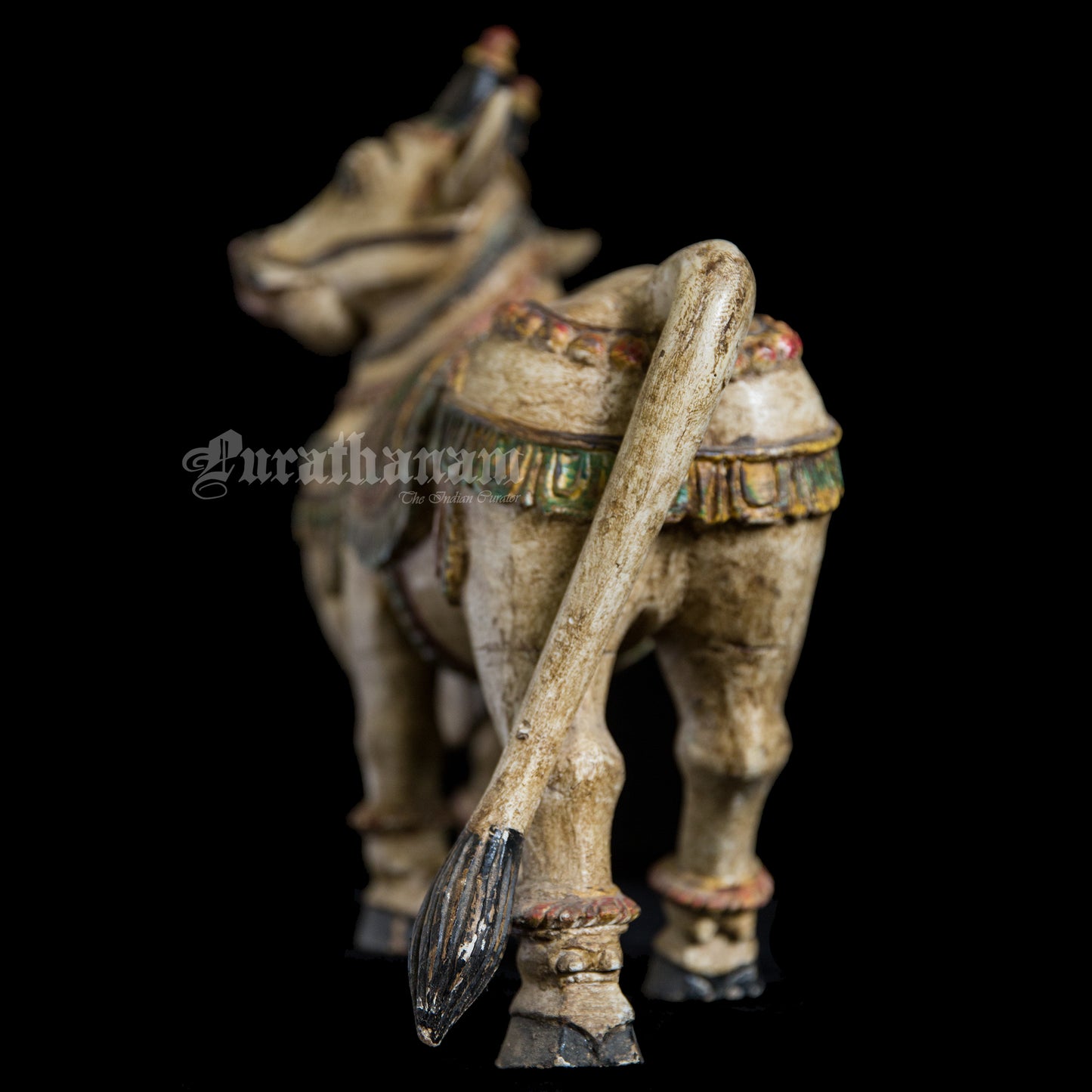 Wooden Rishabha Wahan