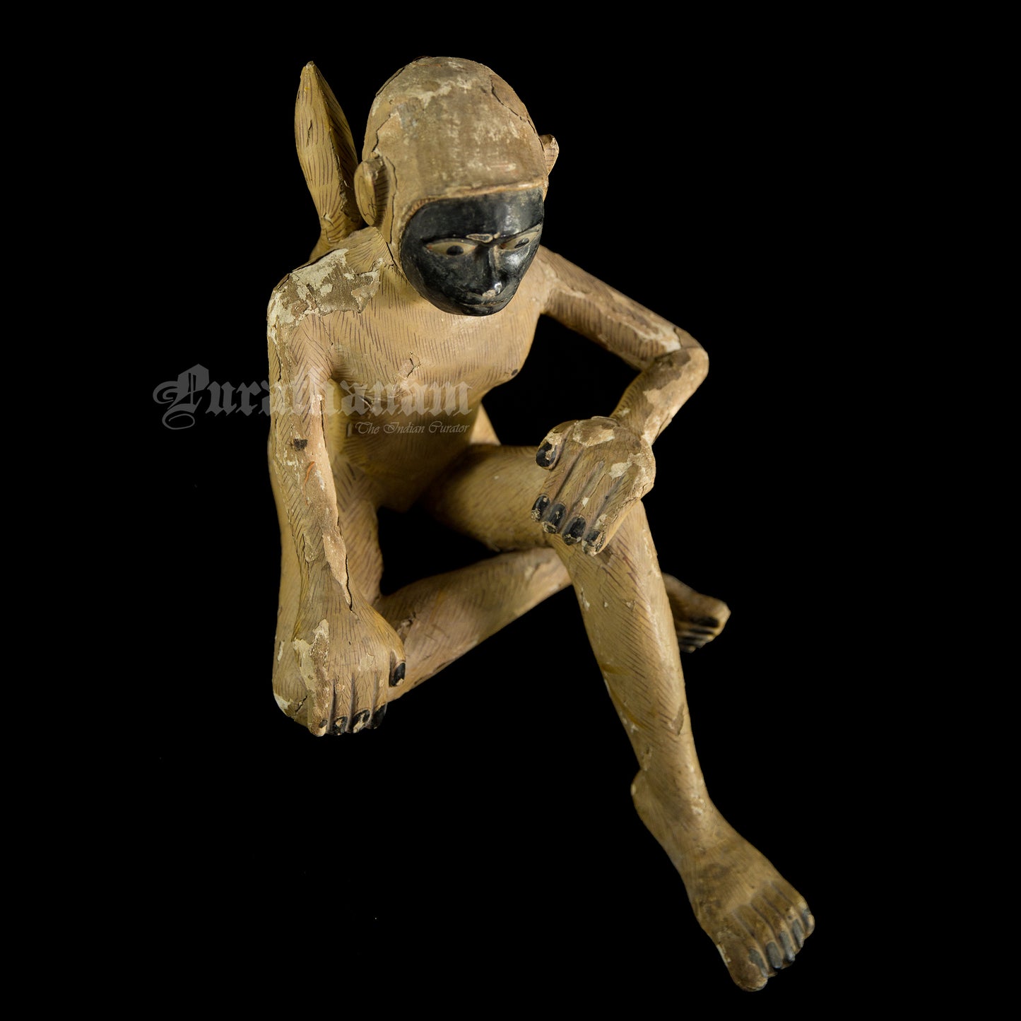 Seated female White Monkey