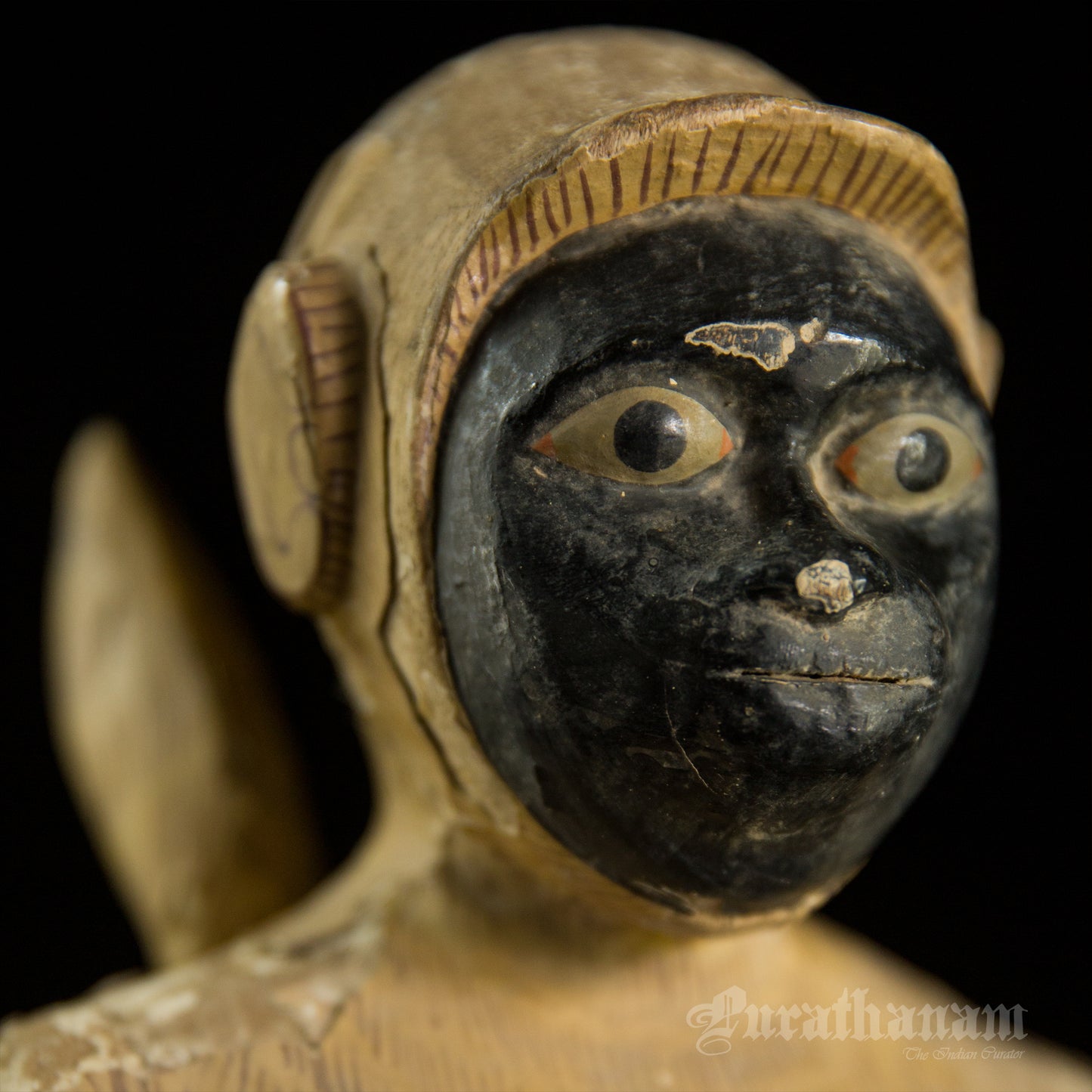 Seated female White Monkey