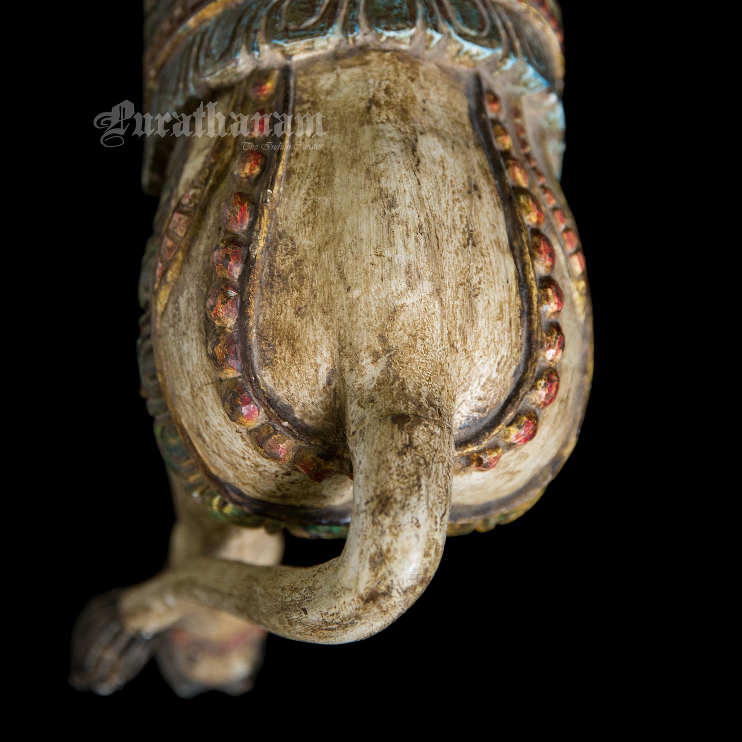 Wooden Rishabha Wahan