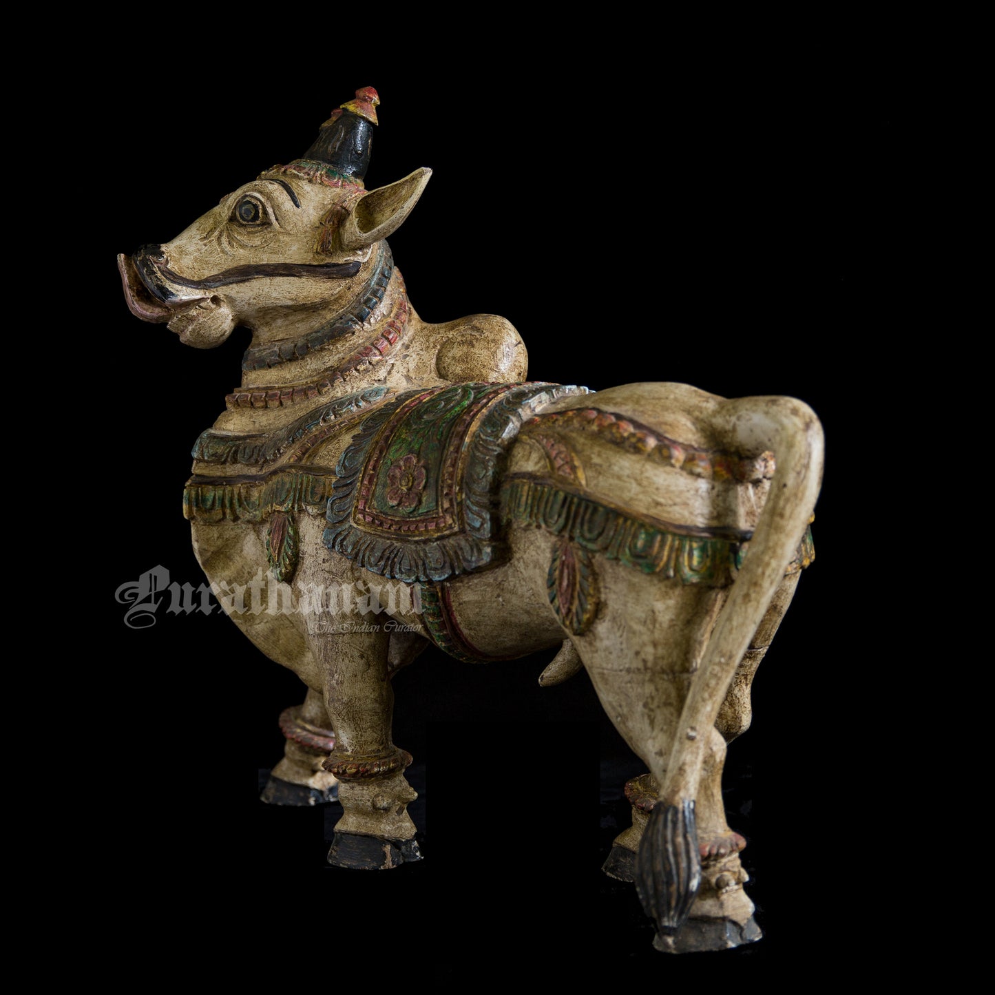 Wooden Rishabha Wahan