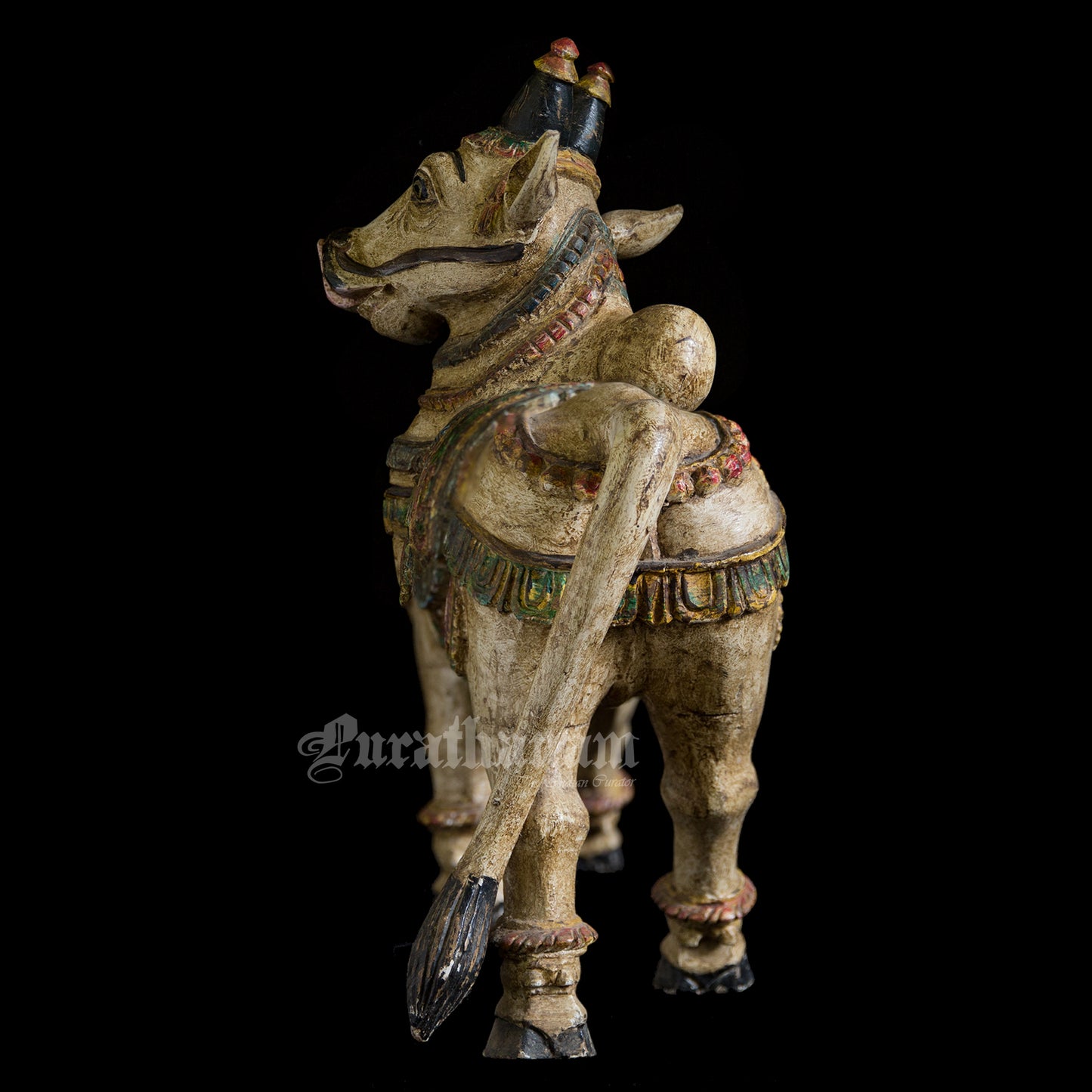 Wooden Rishabha Wahan