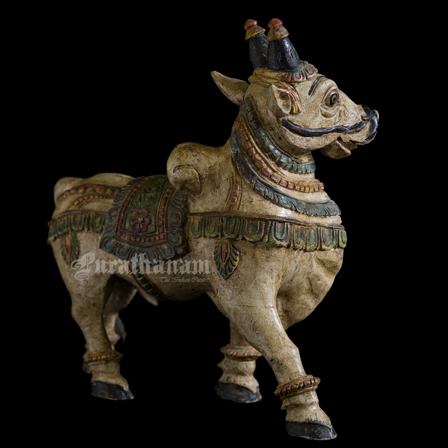 Wooden Rishabha Wahan